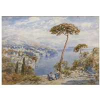 Lot 288 - Andrea Vasari, Rivioni and Menaggio, Lake Como, a pair