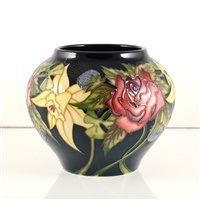 Lot 576 - A Moorcroft Pottery vase, ‘Diamond Jubilee’ designed by Nicola Slaney.