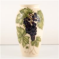 Lot 536 - A Moorcroft Pottery vase, ‘Grapevine’ designed by Sally Tuffin.