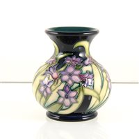 Lot 581 - A Moorcroft Pottery trial vase, designed by Sian Leeper.