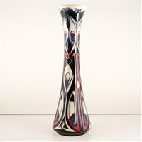 Lot 555 - A Moorcroft Pottery vase, ‘Bobbins’ designed by Rachel Bishop,.