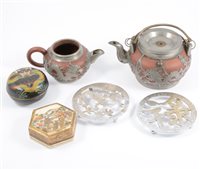 Lot 5 - A Japanese Satsuma box