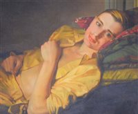 Lot 338 - After Konstantin Somov, two prints of young gentlemen