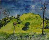 Lot 336 - Rigby Graham, Castle Bytham, watercolour