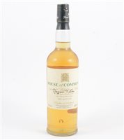 Lot 186 - Whisky - House of Commons, 8 year Old Malt Scotch Whisky signed on the label by Margaret Thatcher, by James Martin & Co.