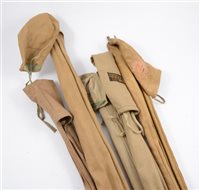Lot 222 - A quantity of split cane fly fishing rods