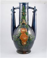 Lot 117 - A large Continental Art Pottery floor vase
