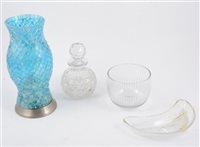 Lot 63 - Five boxes of glassware