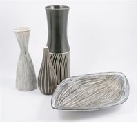 Lot 24 - Four items of British 1960s pottery