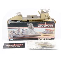 Lot 181 - Star Wars Tatooine Skiff Vehicles, by Kenner Toys from 'The Power of the Force' series, in original box.