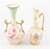 Lot 92 - Nine Crown Devon blush ivory items