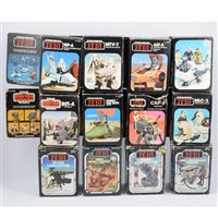 Lot 158 - Star Wars Return of the Jedi and Empire Strikes Back accessory models