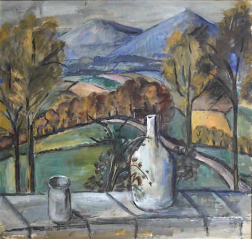 352 - Moila Powell, Wicklow Mountains from Nora McGuiness's Cottage, ...