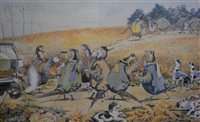 Lot 312 - After Alexander Charles-Jones, The Stag Party and the Hen Party,, ltd edition prints, and others