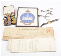 Lot 233 - Queens Westminster Rifle Volunteers Officers Uniform