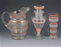 Lot 59 - A collection of cocktail glasses, shakers, lemonade sets etc, [ 3 boxes]