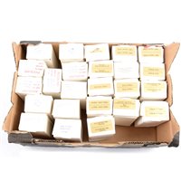 Lot 300 - Piccolino white metal small scale model kits, 13 kits are unmade and unused, the rest have been completed, in card boxes and display cases, mostly Jaguars, (24).