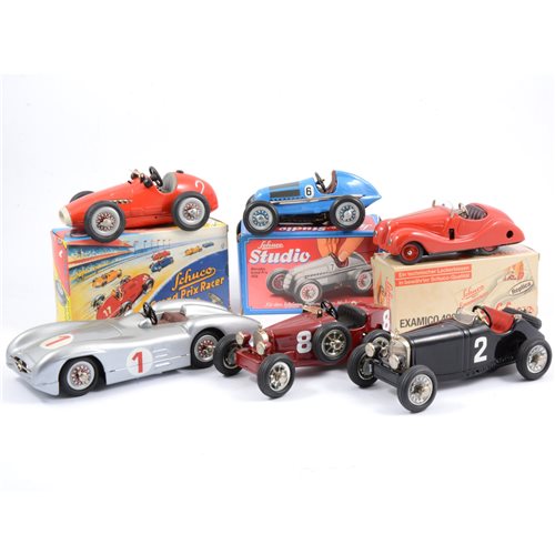 Lot 102 - Schuco Germany modern tin-plate models