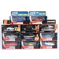 Lot 339 - Collection of Corgi James bond modern models (11).