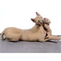 Lot 230 - An Italian Applause Avanti full size Great Dane with puppy.