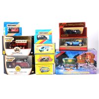Lot 332 - A large collection of Matchbox diecast models, mostly boxed from the Model of Yesteryear series, including "A Taste Of France", "Great Beers Of The World" and others, (50+).