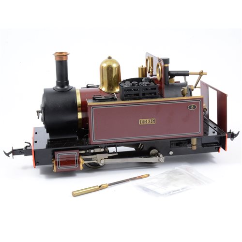 Lot 40 - Accucraft Edrig 0-4-0 steam locomotive