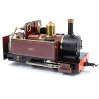 Lot 40 - Accucraft Edrig 0-4-0 steam locomotive