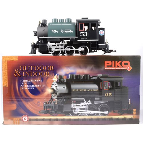 Lot 47 - Piko G scale 0-6-0T Saddle Tank locomotive model 38202