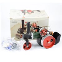 Lot 76 - Mamod station engine, boxed.