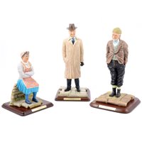 Lot 256 - Danbury Mint set of ten Last of the Summer Wine figures, all boxed, (10).