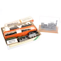 Lot 7 - A selection of white metal model kit built locomotives