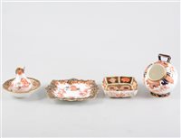 Lot 26 - Royal Crown Derby Imari pattern Cauldron salt, Imari pattern number 2712