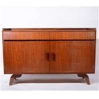 Lot 621 - A 1960s teak dining suite, by David Joel Ltd