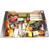 Lot 119 - Diecast models and vehicles, mostly by Dinky, Corgi and Brtiains