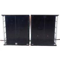 Lot 311 - Two model display cabinets