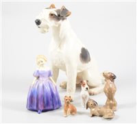 Lot 39 - Royal Doulton pottery figure, Marie, HN1370, 13cm