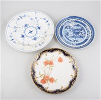 Lot 57 - A pair of Haviland Limoges dessert plates