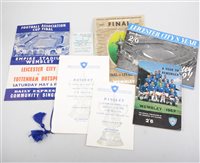 Lot 228 - Leicester City football club interest; a selection of booklets relating to the 1963 FA Cup Final Leicester City v Tottenham Hotspur