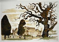 Lot 396 - Quantity of pictures and prints, including CW Smith, Stoke Road, Lyddington, watercolour.