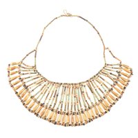 Lot 190 - An Egyptian re-strung mummy-bead necklace