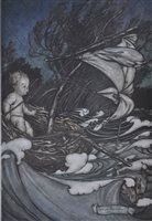 Lot 393 - Two prints after Arthur Rackham pictures, (2)