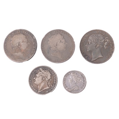 Lot 152 - Eleven British silver content coins.