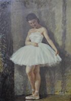 Lot 404 - A quantity of pictures, prints and an embroidery panel.