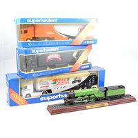Lot 194 - Die-cast models and vehicles, including Corgi Super-haulers