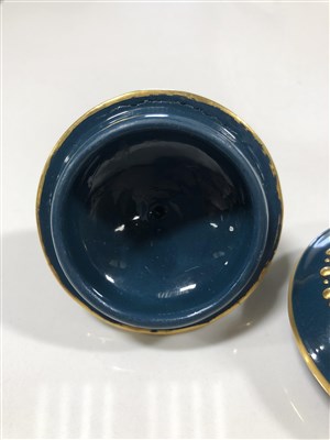 Lot 40 - A pair of Minton pâte-sur-pâte vases by Albion Birks, 1909