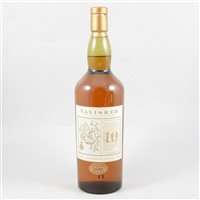 Lot 233 - Talisker, 10 year old - Map label, single malt whisky, Isle of Skye