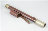 Lot 170 - A military issue telescope by Broadhurst, Clarkson & Co, 63 Farringdon Road London. Model Telescope Marine MK.1 No. 268