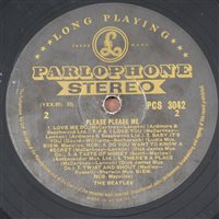 Lot 437 - A first stereo pressing of The Beatles Please Please Me LP