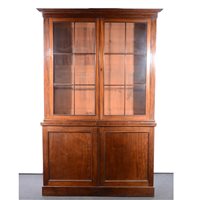 Lot 536 - Victorian mahogany bookcase