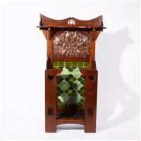 Lot 514 - A good Art Nouveau hall stand, by Norman & Stacey, circa 1910